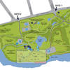 This is a map of Hamilton Gardens.