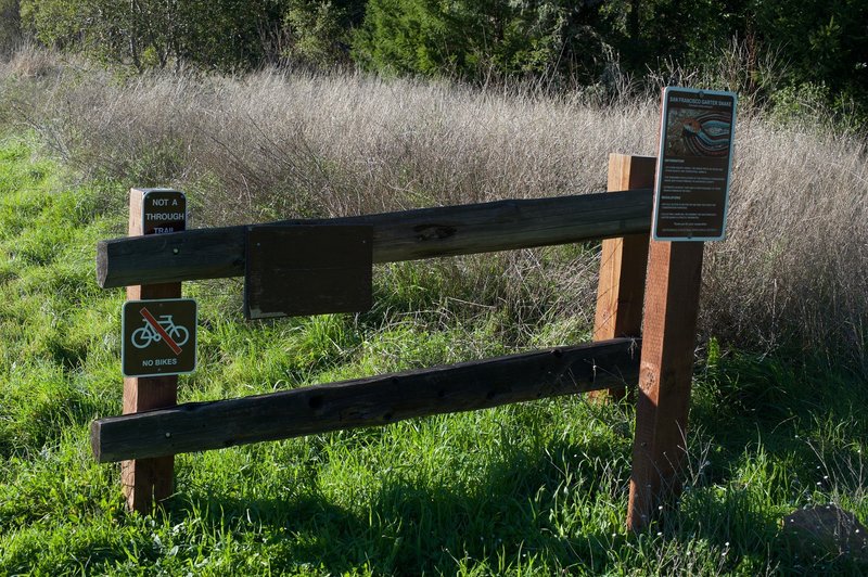 At this point, no mountain bikes are allowed on the trail to help protect San Francisco Garter Snakes, which can be found in the area.