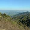The Randol Trail offers beautiful views of the countryside south of San Jose.
