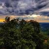 The observation deck offers stupendous views looking out over Hickory.