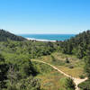 The Skyline to the Sea Trail hosts a fantastic view of Waddell Beach.