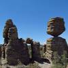 Big Balanced Rock stands precariously in Chiricahua National Monument.