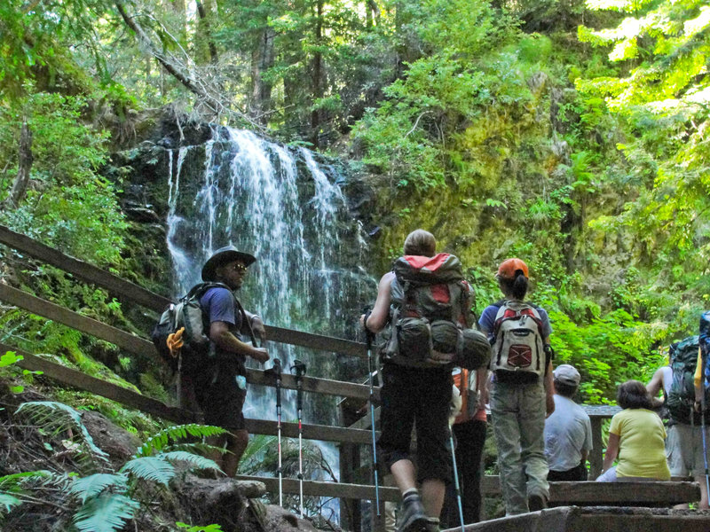 Berry Creek Falls Trail Hiking Trail, Boulder Creek, California