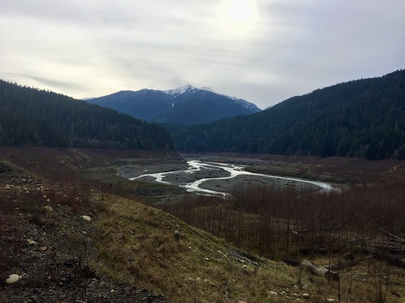 The Elwha River slowly regains life after the removal of the Glines Dam.