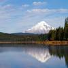 The Cove Day-Use Area, along the Southshore Trail, offers fantastic views of Mt. Hood on a clear day. Photo by John Sparks.