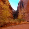 A side slot provides a fun detour within Coyote Gulch.