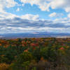 Take in this view of the Catskills from the ridgeline.