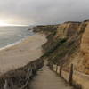 Enjoy the sweet view from the stairs down to Cowell Ranch Beach.