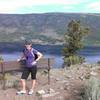 Enjoy expansive views looking down on Fish Lake from the east ridge.
