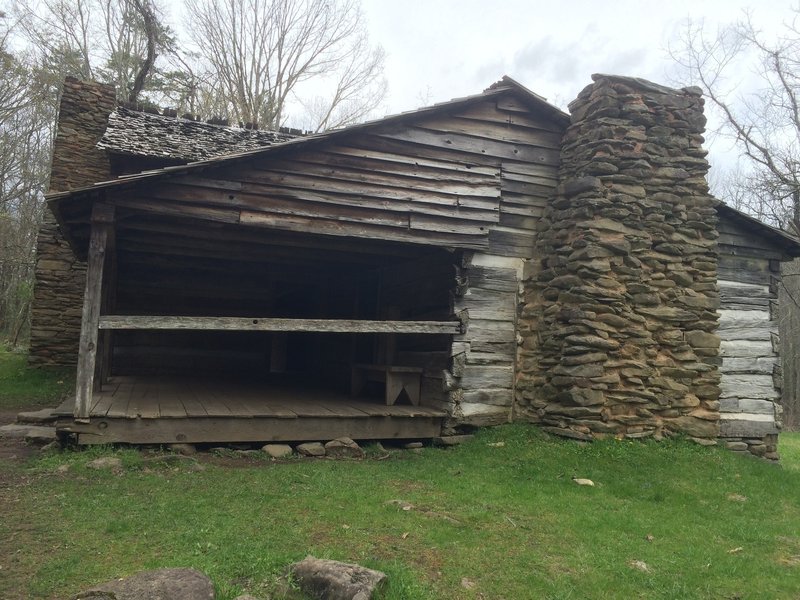 The Walker Sisters' Cabin is a beautiful, tulip-poplar ...