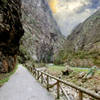 Entrepeñas Defile is a beautiful, narrow passage through the mountains.