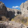 Tuff Canyon offers an exciting look into the area's volcanic history.