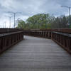 The Rock River Recreation Path crosses Riverside Bridge.