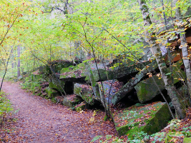 Quarry Loop Trail Hiking Trail, Sandstone, Minnesota
