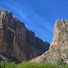This is the eastern mouth of Santa Elena Canyon.