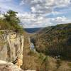 Angel Falls Overlook offers a stunning look at the Big South Fork Cumberland River.