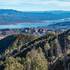 The Four Peaks segment of the AZT offers great views of Theodore Roosevelt Lake.