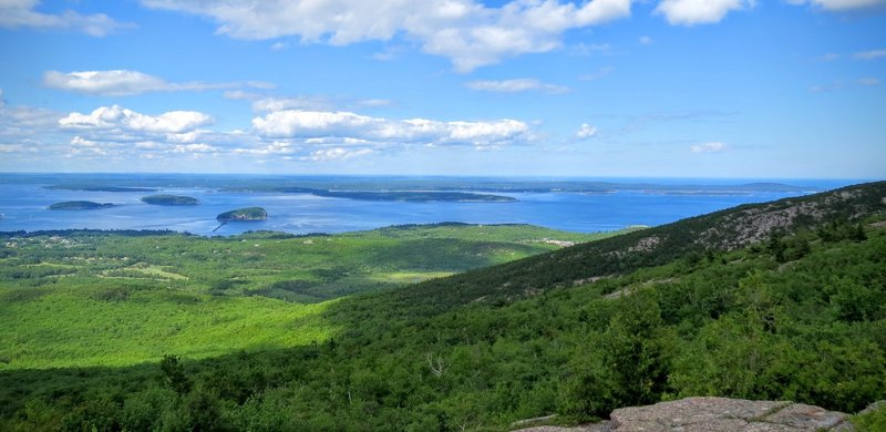 Experience phenomenal views from the Gorham Mountain Trail.