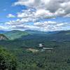 Echo Lake State Park's Cathedral Ledge offers a gorgeous look into North Conway and the Whites.