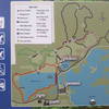 This is the map of the nature trails in the Kensington Metropark nature area that's posted at the trailhead.