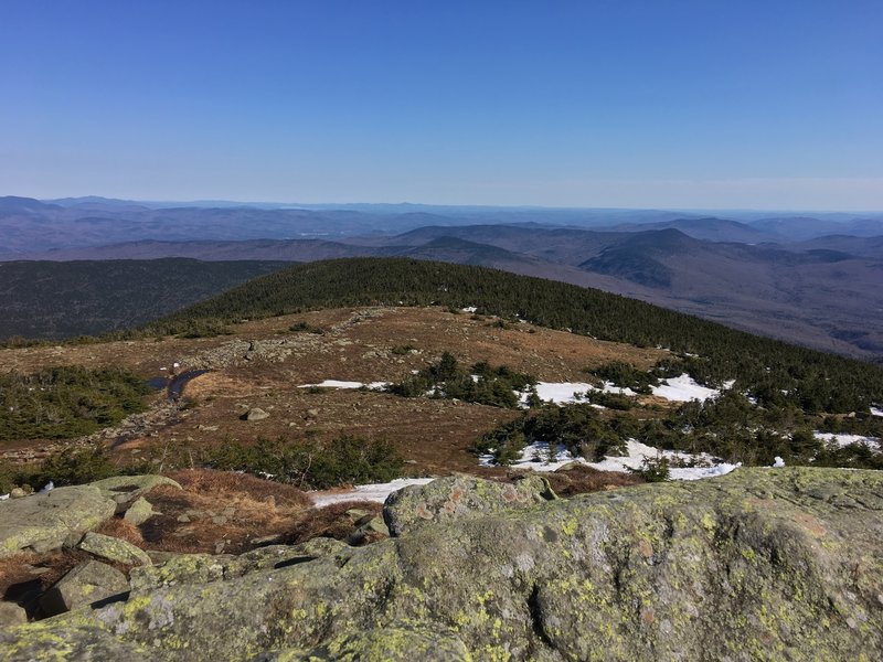 The view from the main summit.