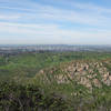 View west from near Kwaay Paay Peak at Mission Trails Park.