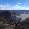 From up on the ridge, the view to the south is a beautiful look at the Hudson Valley.