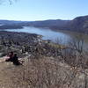 View of Cold Spring and West Point from the Washburn Trail.