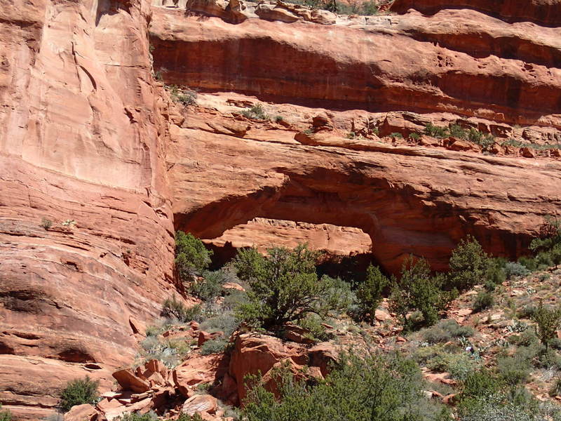 Fay Canyon Arch is a trailside treat along your journey.