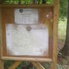 An informative kiosk offers you a map and some information about the trail.