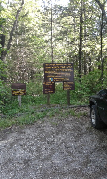 The trailhead is well signed and easy to find.