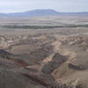 Enjoy this view of the Carrizo Badlands to the NNW.