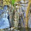 The waterfall at the end of Filmore Canyon is spectacular in the fall.