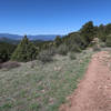 Eagle's View Trail offers beautiful Front Range views.
