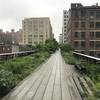 An unusually empty High Line provides a totally different experience on a rainy weekday.