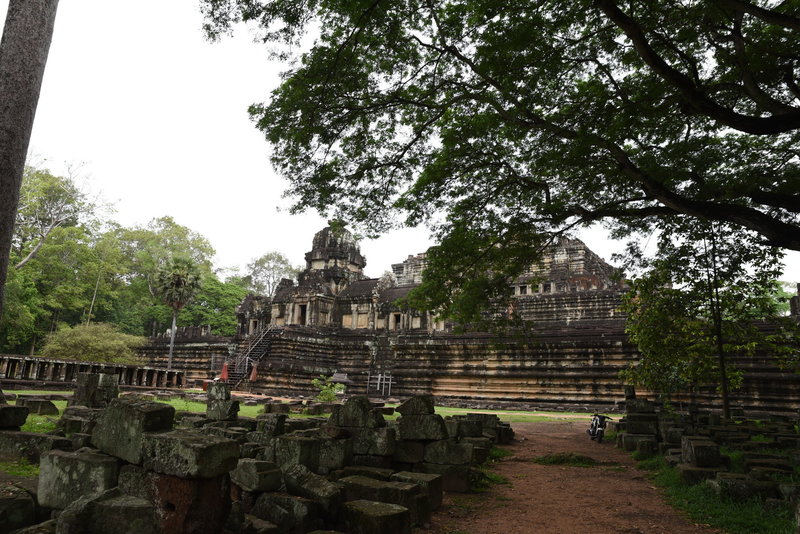 Baphuon Temple from the northwest corner.