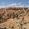 Rock formation near the Fairyland loop at Bryce Canyon National Park.