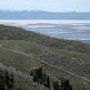 Great Salt Lake viewed from the Mueller Park Trail.