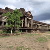 The northwest portico along the Angkor Wat Wall Trail.