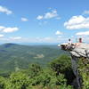 McAfee Knob is the perfect place to rest and enjoy the view.