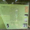 The story of Hidden Lake awaits curious minds at the trailhead kiosk.
