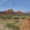 Experience great views from the top of the Brins Mesa Trail.