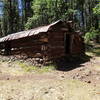 This old winter cabin barely stands along the Hog Hill Trail.