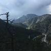 Weather caught by the mountains
