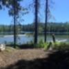 Pano view of Midnight Lake from Camp.