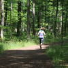 We see a lot of runners out here. We're glad they enjoy our trails!