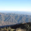 Looking out from Santiago Peak.