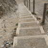 Staircase lead to Point Lobos Overlook