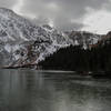 Storm clouds rolling in on Henry Lake.