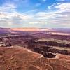 Grand View Point eastern view. Canyonlands National Park